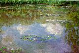 Famous Lilies Paintings - Water Lilies 1903